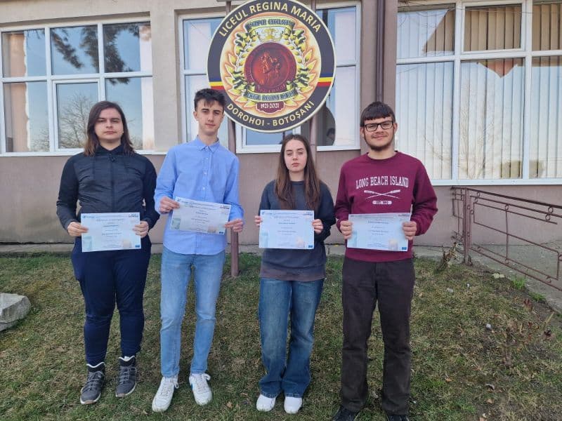 Liceul „Regina Maria” Dorohoi - Locul I la BeSafeNet Olympiad 2025