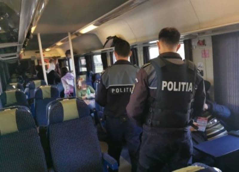Stațiile de călători și trenurile care circulă pe raza județului controlate de Poliția Transporturi Botoșani