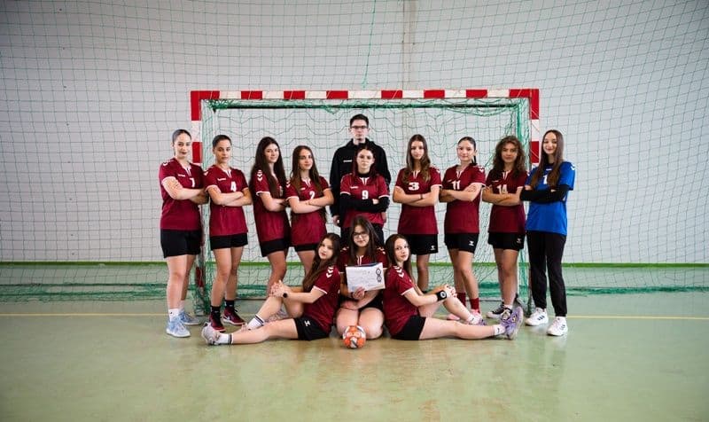 Echipa Liceului „Regina Maria” Dorohoi, Locul II la faza județeană a ONSȘ la handbal feminin