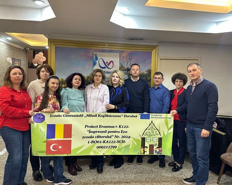 Profesori din Dorohoi, în pas cu educația verde și digitală – experiență Erasmus+ în Istanbul