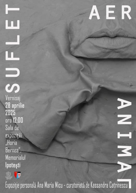 „Suflet, aer, animal”, expoziție personală a Anei Maria Micu, la Memorialul Ipotești