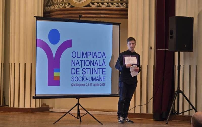 Elev de la Colegiul Național „Grigore Ghica” Dorohoi, mențiune la Olimpiada Națională de Filosofie