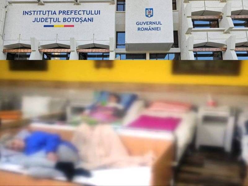 Ședință extraordinară la prefectură pentru relocarea bătrânilor din centrul groazei de la Dorohoi
