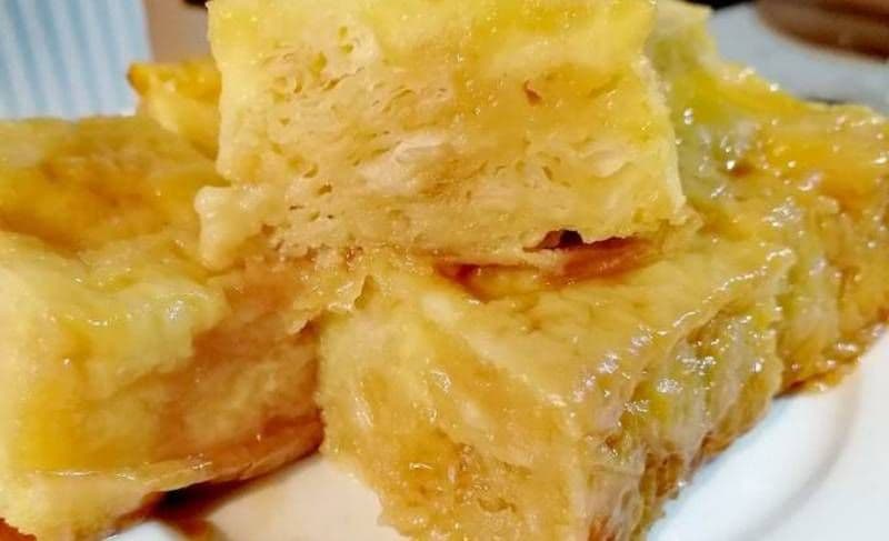 Prăjitură cu lămâie din foi de plăcintă