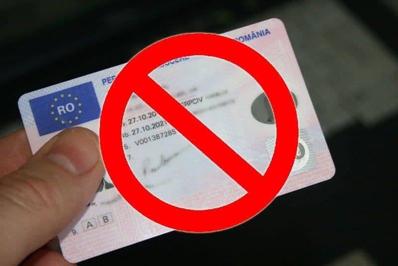Depistat la volan, deși avea permisul de conducere anulat