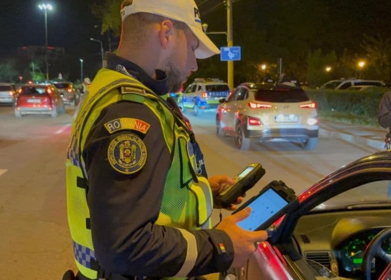 Acțiune a polițiștilor pentru siguranța cetățenilor, la Dorohoi