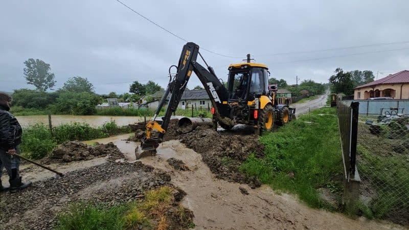Verificări în teren ale prefectului și șefului ISU în zonele cu risc de inundații