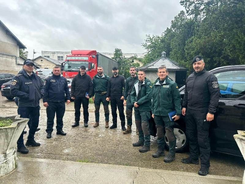 Vizită de lucru internațională la Poliția de Frontieră Botoșani - FOTO