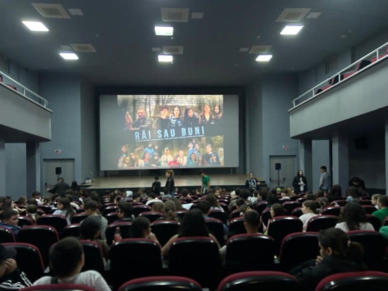 Lansare de film pentru micii dorohoieni