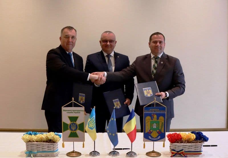Ședința de lucru a șefilor structurilor teritoriale ale Poliției de Frontieră din România și Ucraina