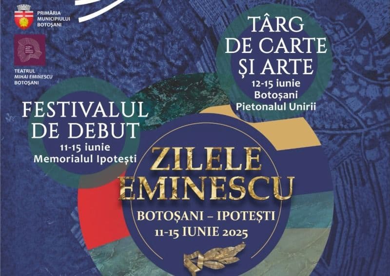 Zilele Eminescu, ediția iunie 2025 – Memorialul Ipotești – Centrul Național de Studii „Mihai Eminescu”