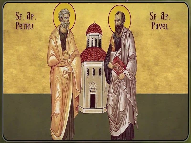 SINAXAR – 29 Iunie – Sfinţii Apostoli Petru şi Pavel