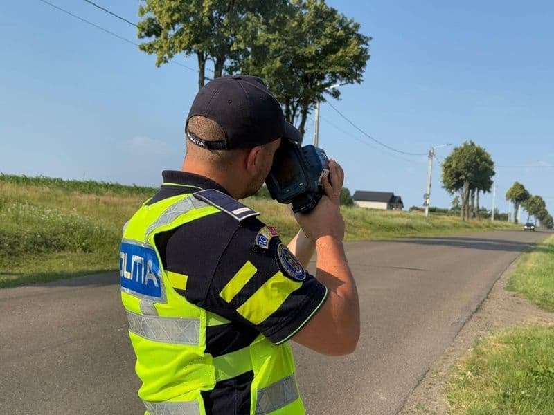 Acțiune de amploare a polițiștilor din Dorohoi - FOTO