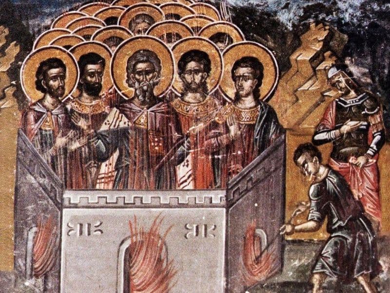 SINAXAR – 10 Iulie – Sfinţii 45 de Mucenici din Nicopolea Armeniei