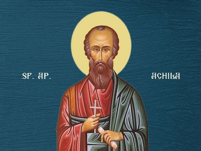SINAXAR – 14 Iulie – Sf. Ap. Achila; Sf. Mc. Iust şi Iraclie; Sf. Cuv. Nicodim Aghioritul
