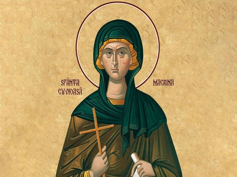 SINAXAR – 19 Iulie – Sf. Macrina, sora Sf. Vasile cel Mare; Aflarea moaştelor Sf. Serafim de Sarov