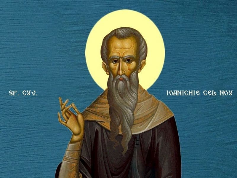 SINAXAR – 26 Iulie – Sf. Cuv. Ioanichie de la Muscel; Sf. Mc. Ermolae; Sf. Mc. Paraschevi din Roma