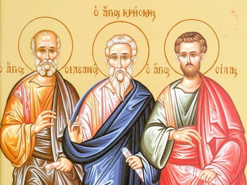 SINAXAR – 30 Iulie – Sfinţii Apostoli Sila, Silvan, Crescent, Epenet şi Andronic