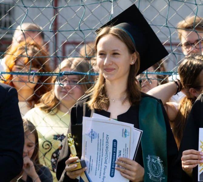 Agheorghițoae Flavia-Ilary - eleva din Dorohoi admisă la două facultăți de medicină 