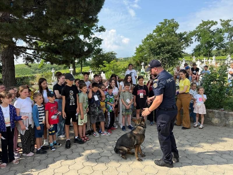 Zile de tabără alături de polițiștii botoșăneni - FOTO