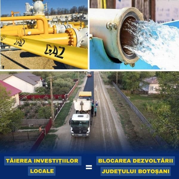 Comunicat PSD Botoșani: NU blocării investiților locale!