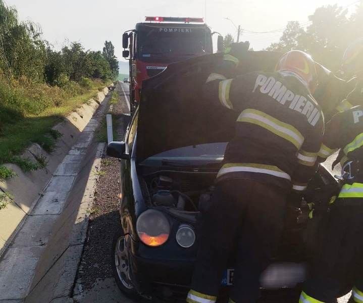 Bărbat rănit în urma unui accident rutier produs în localitatea Mănăstirea Doamnei