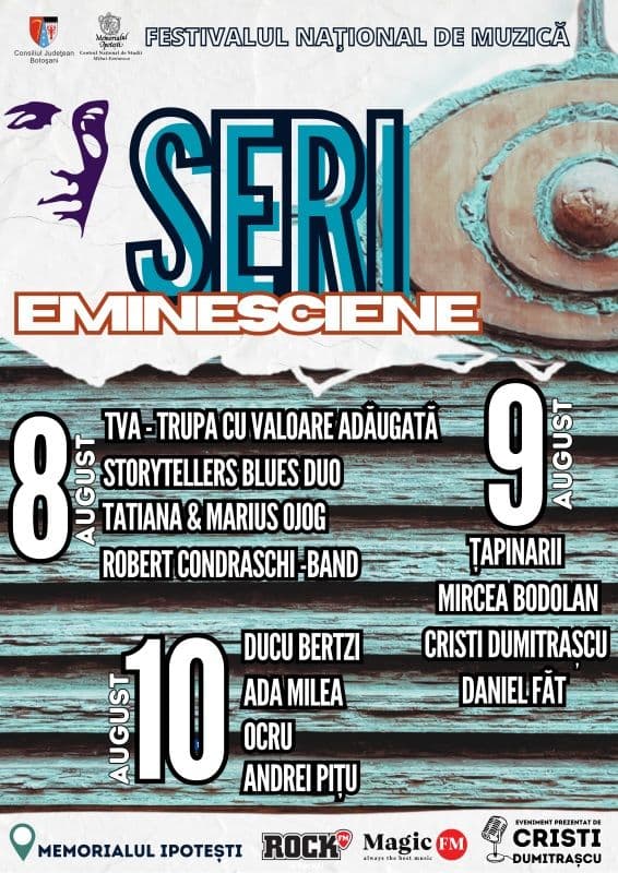 Memorialul Ipotești invită copiii și adolescenții la activități în cadrul Festivalului Seri eminesciene