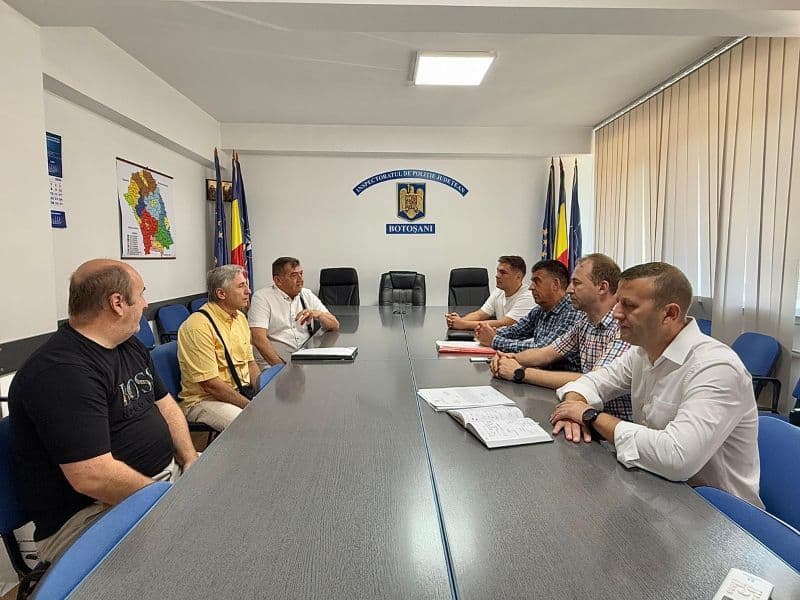 Profesionalismul polițiștilor botoșăneni apreciat în cadrul echipelor europene de anchetă