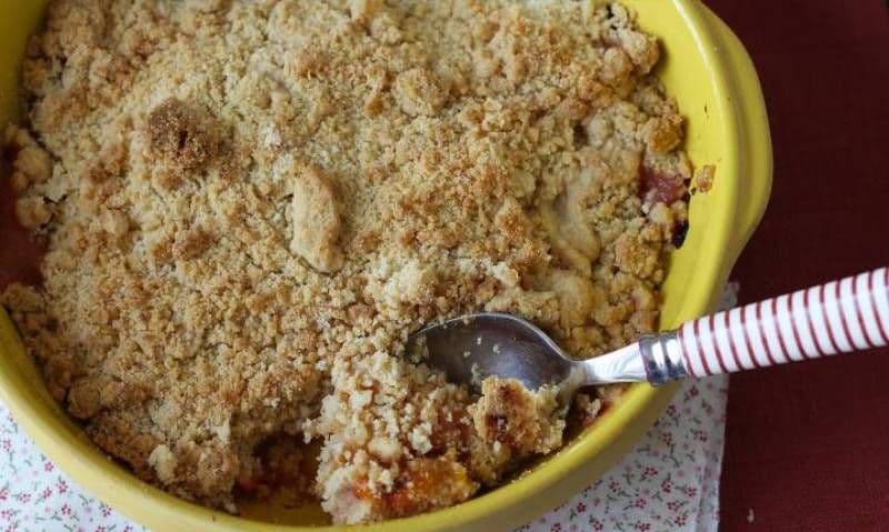Crumble de caise
