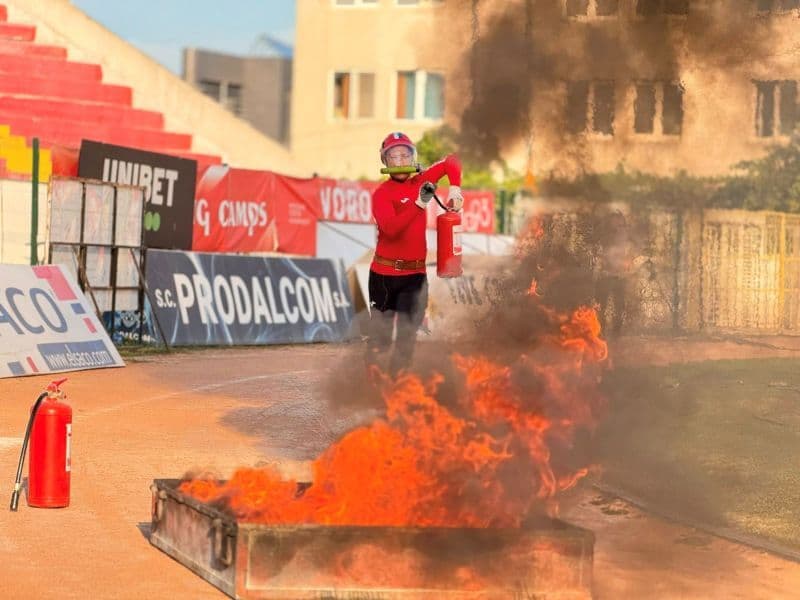 Pregătire intensă pentru European Fire Applied Sports Championship