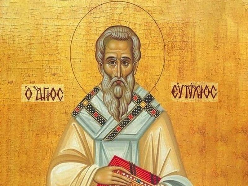 SINAXAR – 24 August –Sfântul Sfinţit Mucenic Eutihie; Sfântul Mucenic Tation