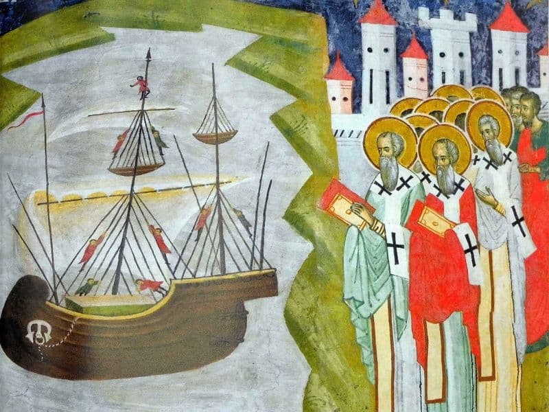 SINAXAR – 25 August – Aducerea moaştelor Sfântului Apostol Bartolomeu; Sfântul Apostol Tit
