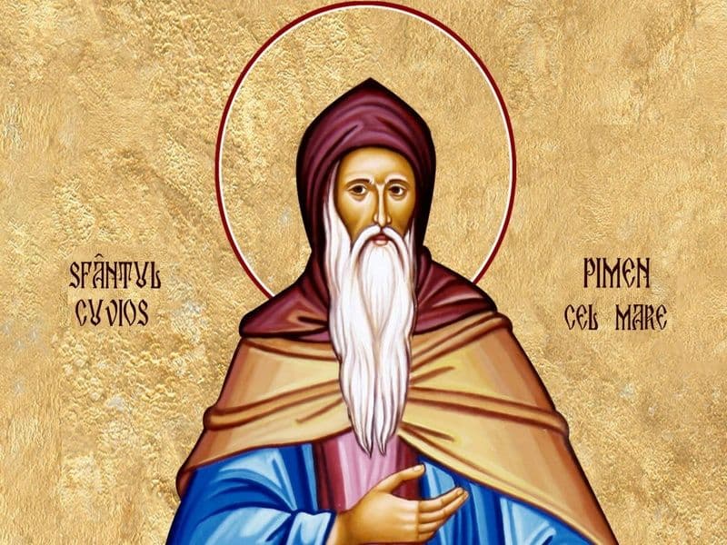 SINAXAR – 27 August –Sf. Cuv. Pimen cel Mare; Sf. Mc. Fanurie; Sf. Ier. Osie, Episcopul Cordobei