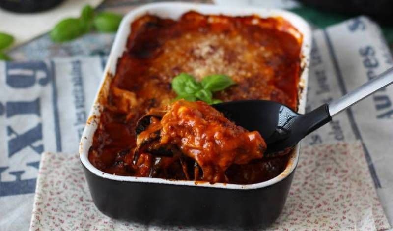 Vinete gratinate cu parmezan