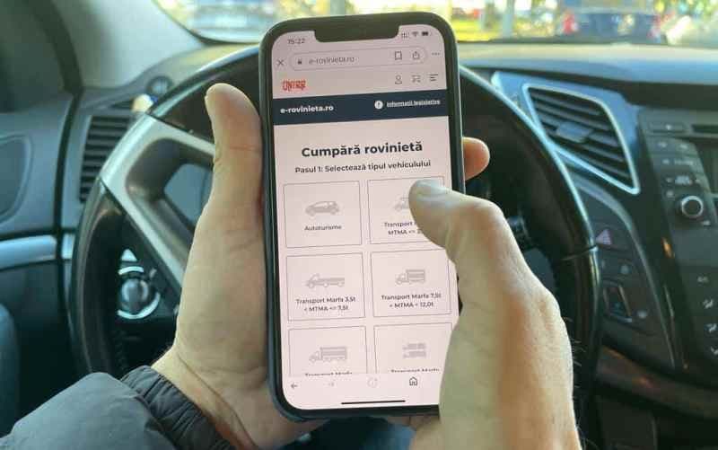Roviniete indisponibile online și prin SMS! CNAIR a anunțat cât timp va fi suspendat serviciul