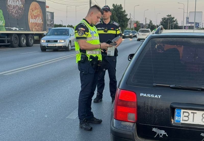 Acțiune la Dorohoi și Darabani: Polițiștii au reținut 6 permise de conducere