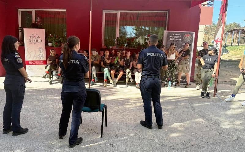 Tabăra militară pentru fete Agafton - Într-un cadru inedit