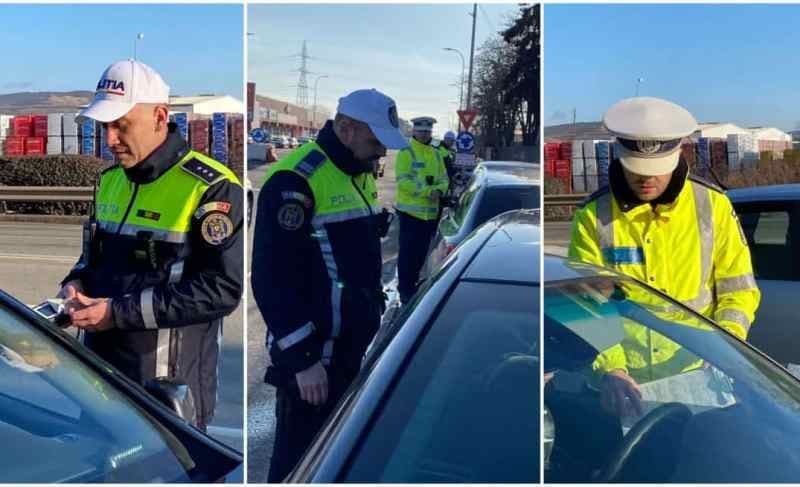 Acțiunea a polițiștilor la Dorohoi: Amenzi de peste 5000 de lei și 7 certificate de înmatriculare retrase