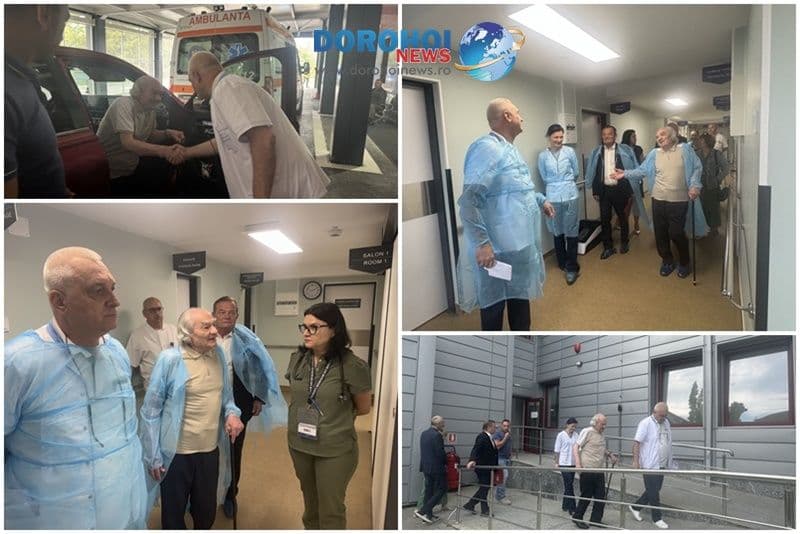 Renumitul neurochirurg dr. Leon Dănăilă a vizitat Spitalul Municipal Dorohoi