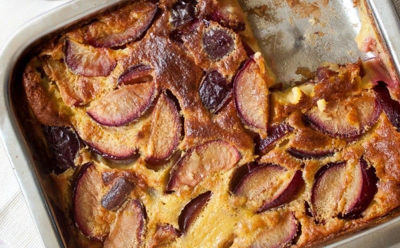 Clafoutis cu prune