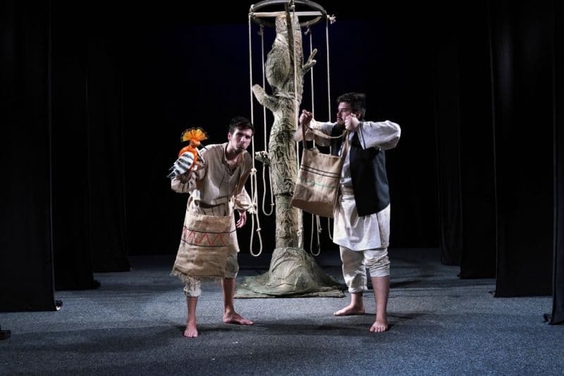 Pupăza din tei  pe scena Teatrului „Vasilache”