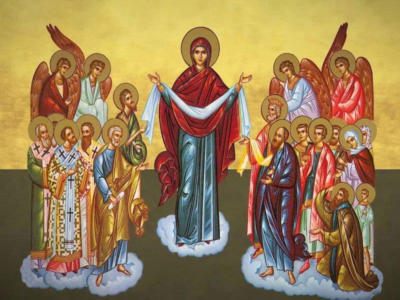 SINAXAR – 1 Octombrie – Acoperământul Maicii Domnului;Sf. Cuv. Iosif şi Chiriac de la Bisericani
