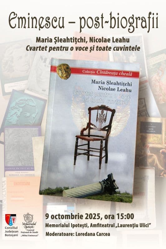 Eminescu – post-biografii: Discuții cu Maria Șleahtițchi și Nicolae Leahu la Memorialul Ipotești