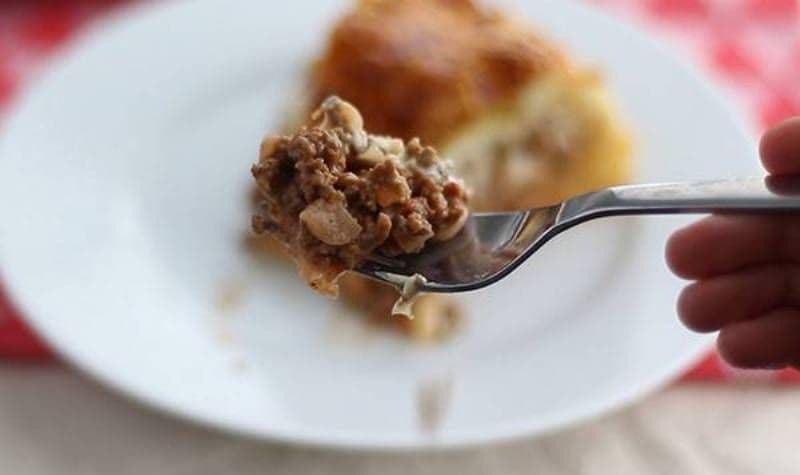 Lasagna cremoasă de dovlecei