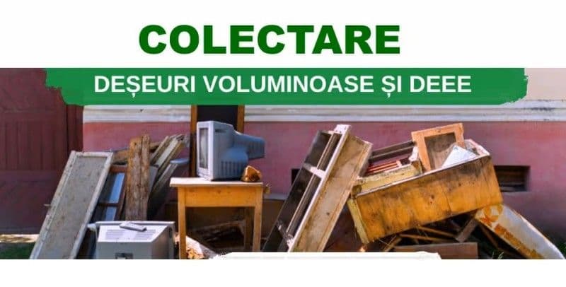Primăria Dorohoi informează cu privire la gestionarea deșeurilor voluminoase