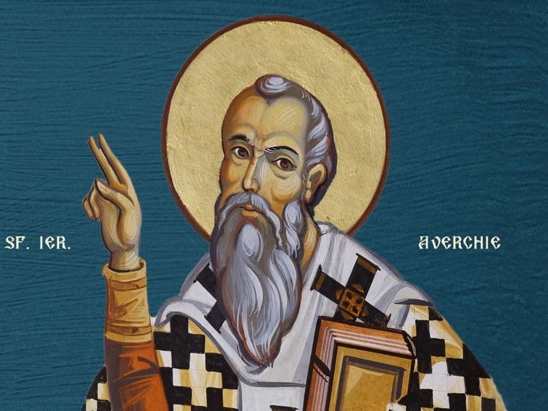 SINAXAR – 22 Octombrie – Sfântul Ierarh Averchie, Episcopul Ierapolei; Sfinţii 7 tineri din Efes