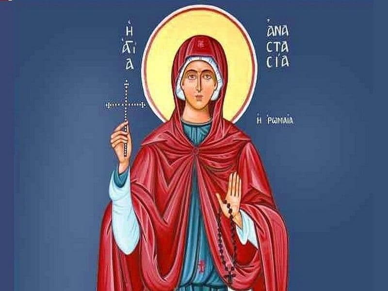SINAXAR – 29 Octombrie – Sf. Cuv. Mc. Anastasia Romana; Sf. Cuv. Avramie şi Maria, nepoata sa