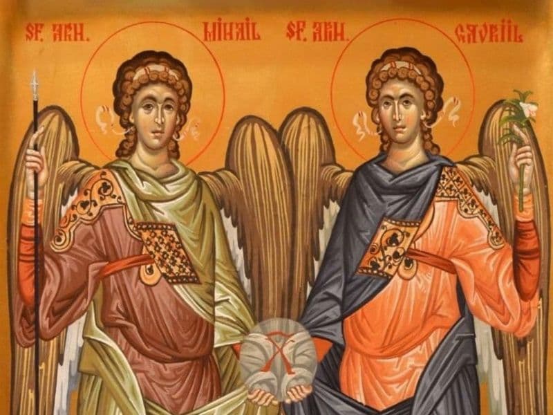 SINAXAR – 8 Noiembrie – Soborul Sf. Arhangheli Mihail şi Gavriil şi al tuturor cereştilor puteri