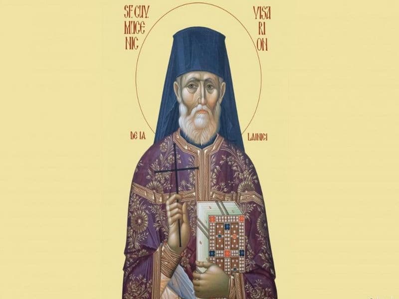 SINAXAR – 10 Noiembrie – Sfântul Cuvios Mucenic Visarion de la Lainici