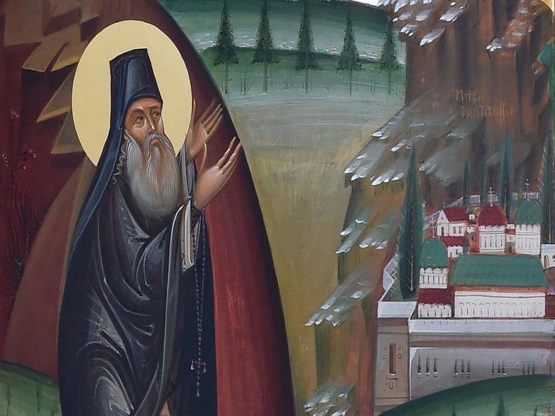 SINAXAR – 15 Noiembrie – Sf. Cuvios Paisie de la Neamţ; (Începutul Postului Naşterii Domnului)